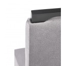 Стул HALMAR CLARION 2 Monolith 85 серый/черный